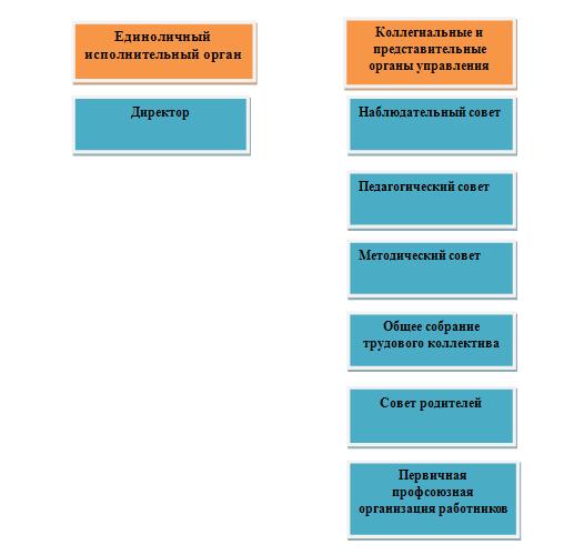 Органы управления МАУ ДО ДШИ